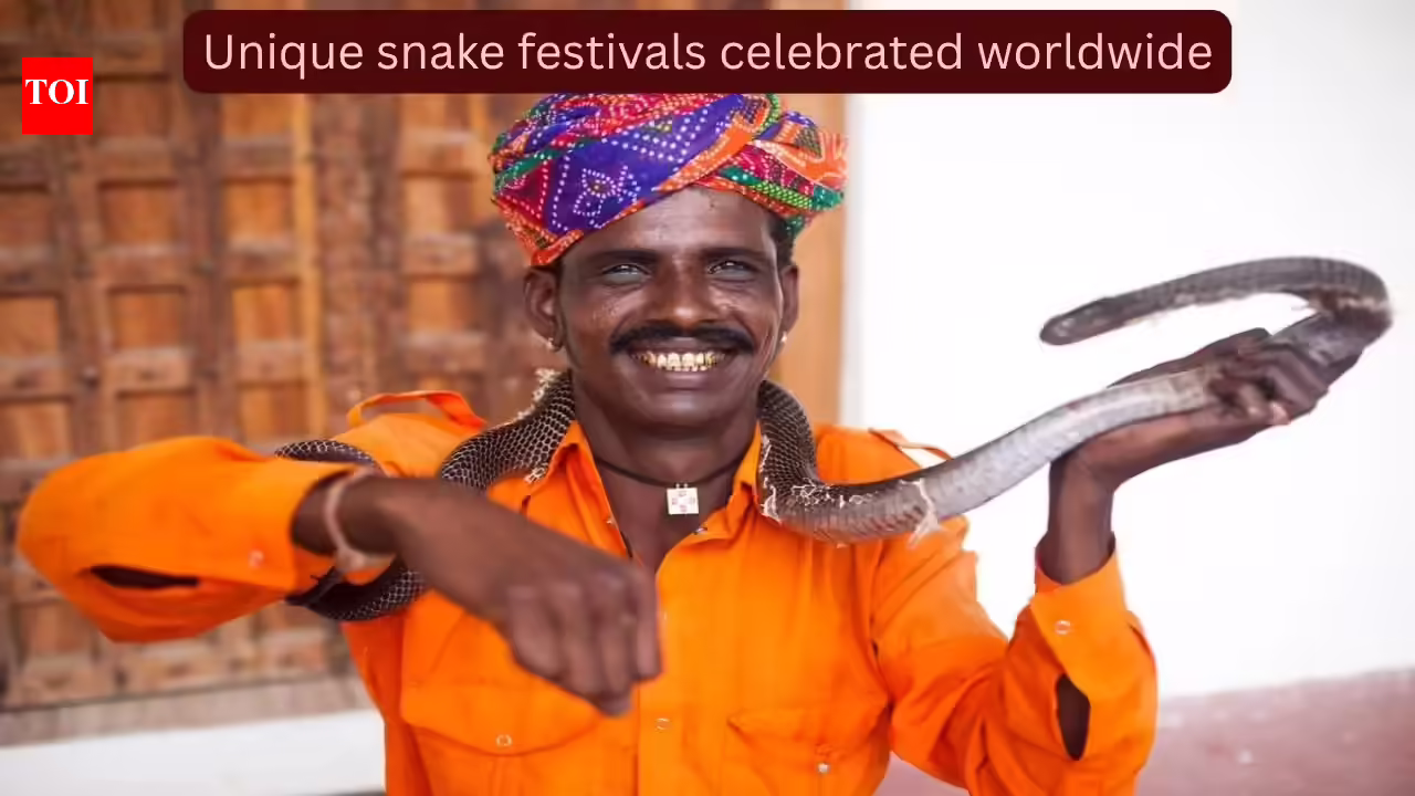 From Python Festival to Nag Panchami; 7 unique snake festivals celebrated around the world and what travellers need to know