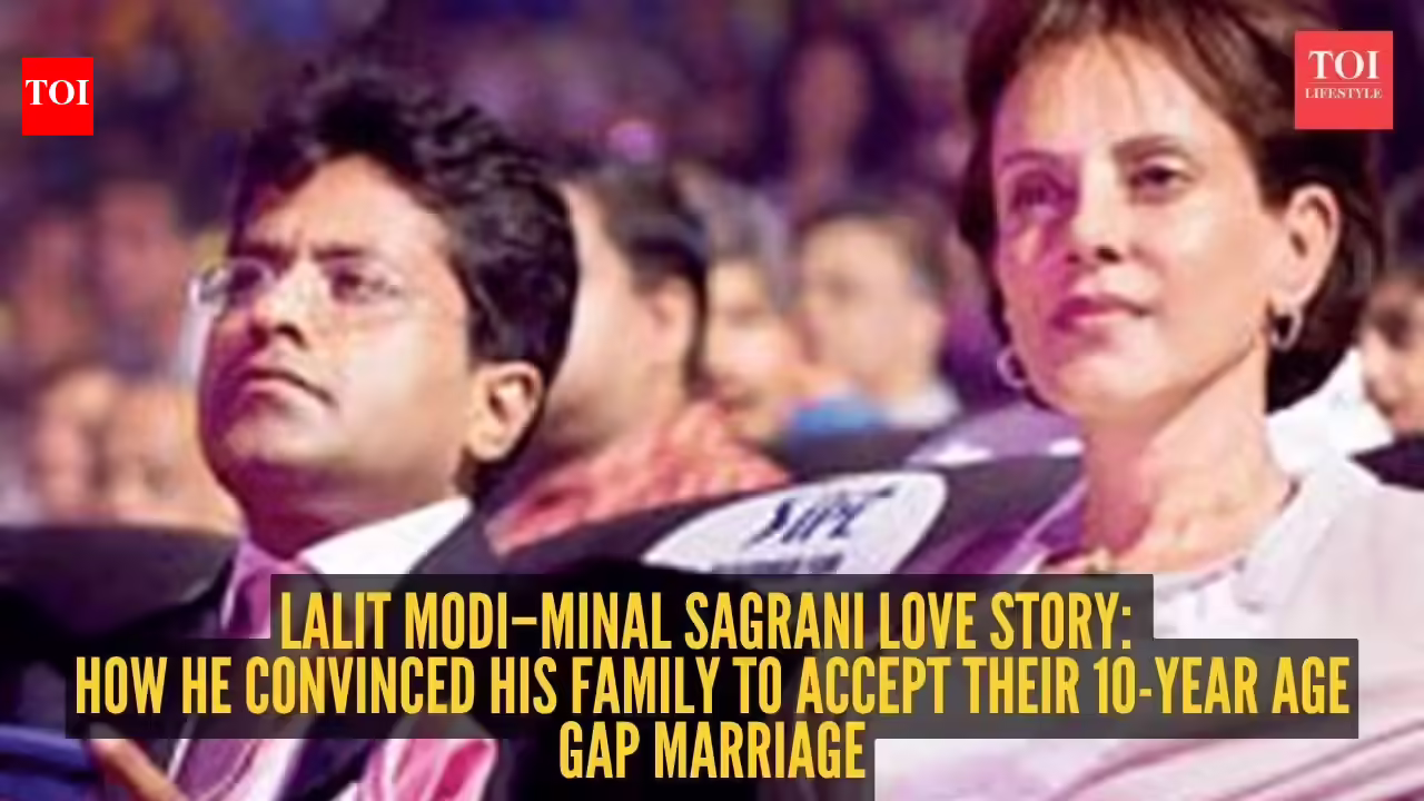 How Lalit Modi convinced his family to accept his marriage to Minal Sagrani, who was 10 years older: The love story that defied the odds