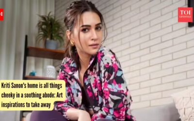 Kriti Sanon's home is all things cheeky in a soothing abode: Art inspirations to take away |