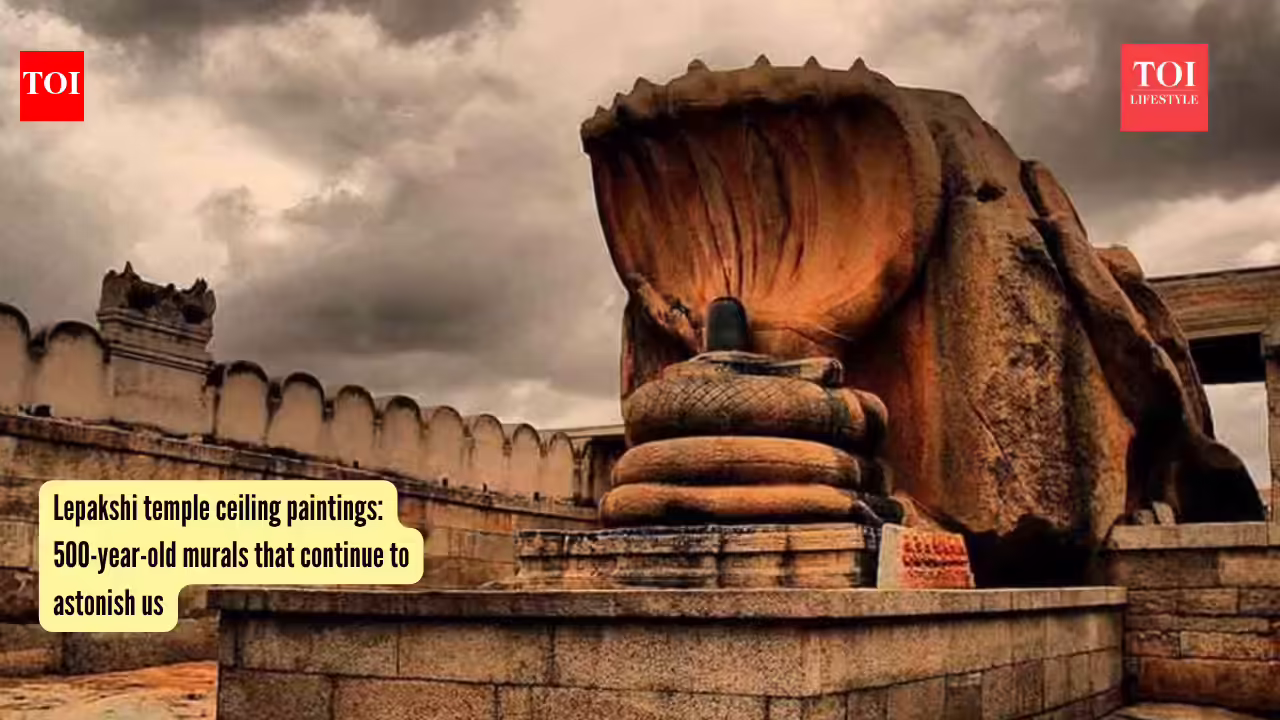 Lepakshi temple ceiling paintings: 500-year-old murals that continue to astonish us