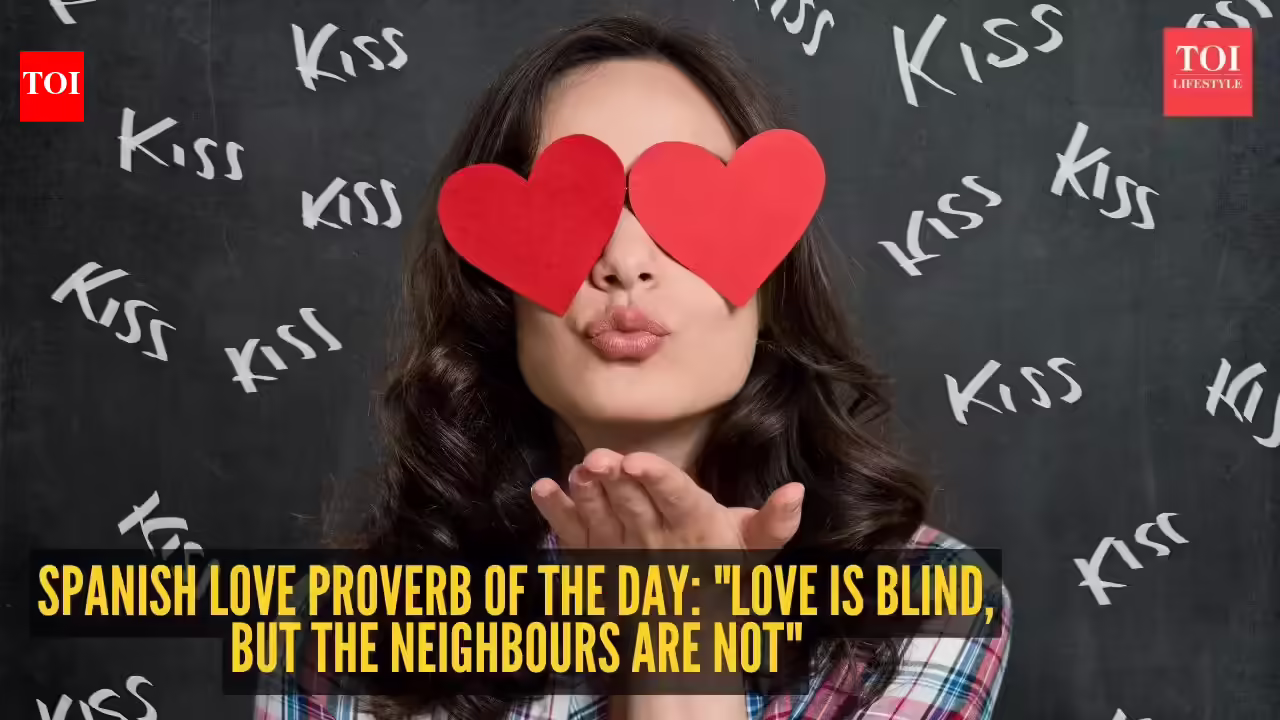 Love is blind, but the neighbours are not