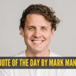 Mark Manson Quote: Quote of the day by Mark Manson: “True love - that is, deep, abiding love that is impervious to emotional whims or fancy - is a choice. It's a constant commitment...”