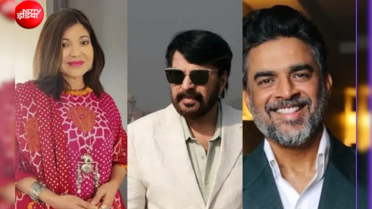 Padma Awards 2026: ममूटी को मिला पद्म भूषण, अलका याग्निक-आर माधवन को भी मिला पद्म पुरस्कार, सिंगर ने पीएम मोदी के छुए पैर | Padma Awards 2026 Mammootty receives Padma Bhushan Alka Yagnik and R. Madhavan Padma Awards singer touches PM Modi feet