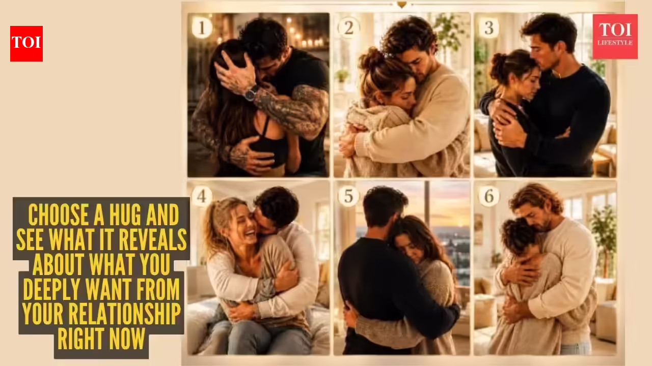 Personality test: Choose a hug and see what it reveals about what you deeply want from your relationship right now