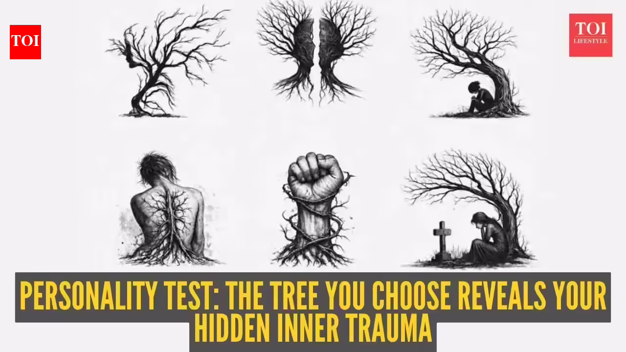 Personality test: The tree you choose reveals your hidden inner trauma |