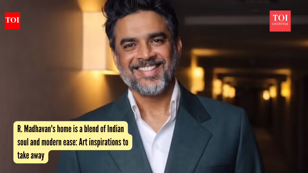 R. Madhavan's home is a blend of Indian soul and modern ease: Art inspirations to take away |
