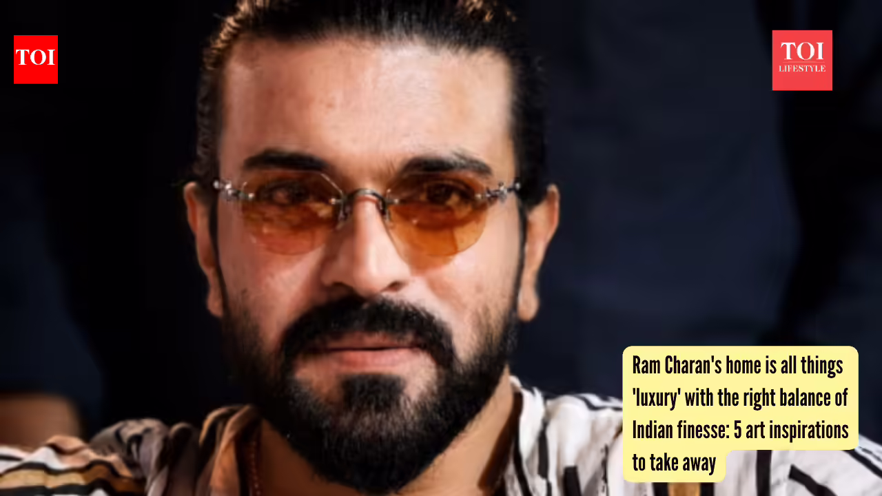Ram Charan House: Ram Charan's home is all things 'luxury' with the right balance of Indian finesse: 5 art inspirations to take away |