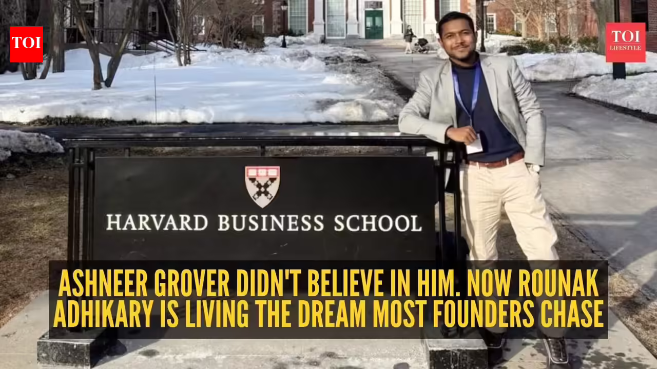 Raunak Adhikary: Meet Rounak Adhikary: Ashneer Grover once told him ‘Tu Baith Jaa Yaar’ and cut off his pitch mid-sentence; now he's living every startup founder's dream
