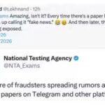 Re NEET 2026: NTA denies paper leak rumours, but social media reacts with scepticism