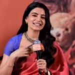 Samantha Ruth Prabhu blushes as she confirms pregnancy at Maa Inti Bangaaram success meet: 'I will have to take a small break' | Telugu Movie News
