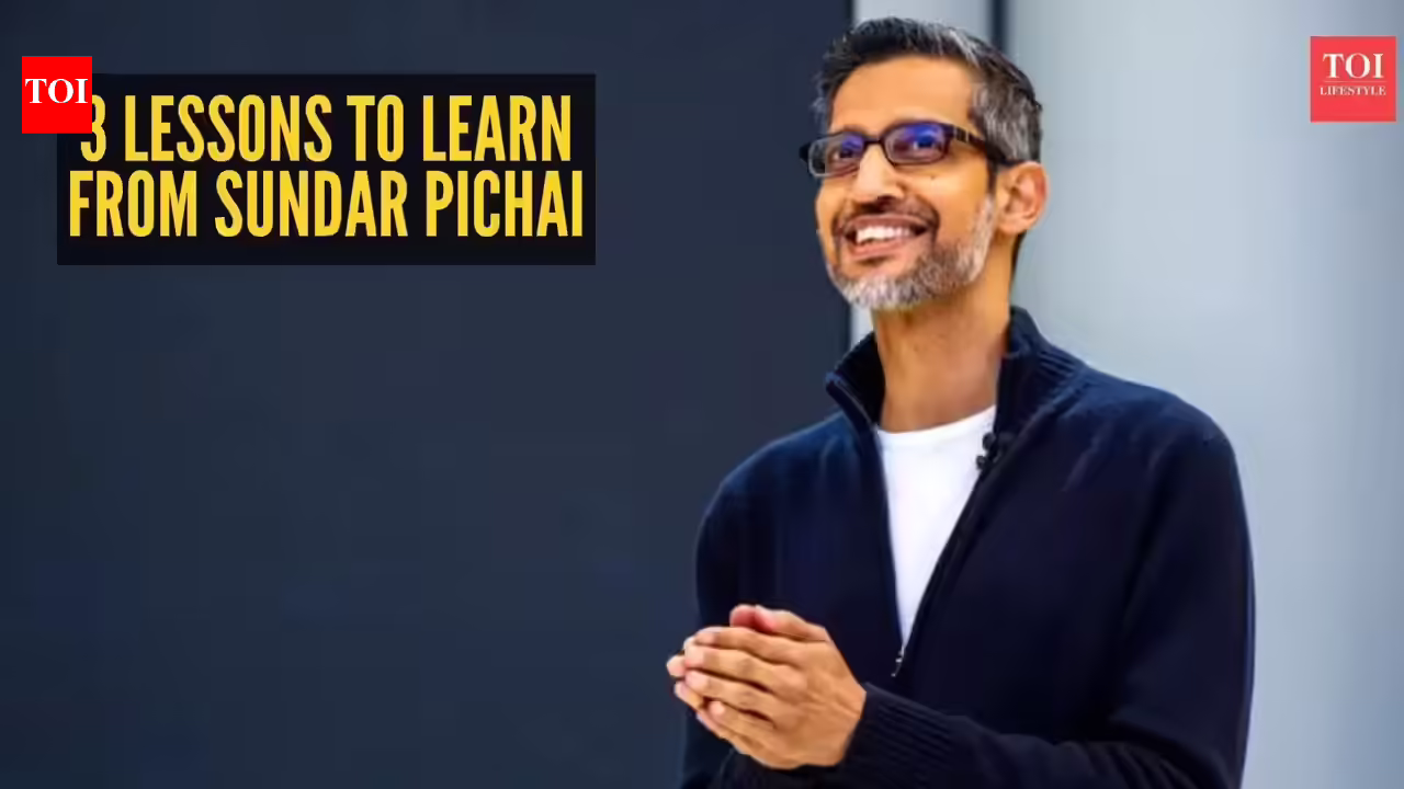 Sundar Pichai: How to stay calm in any situation: 3 lessons to learn from Sundar Pichai