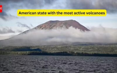 This state in the U.S. has the most active volcanoes; no it's not Hawaii
