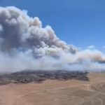 Three firefighters killed battling wildfires on Colorado-Utah border as blazes spread across US West