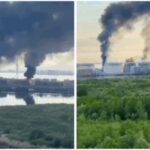 Ukraine Drone Strikes: Ukraine drones strike St Petersburg oil terminal, naval base as Russia reports bus attack killing 8 civilians