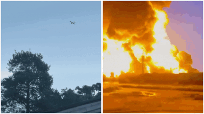 Ukraine Drone Strikes: Watch: Ukrainian drones hit St Petersburg region again; Russia claims capture of Kharkiv village
