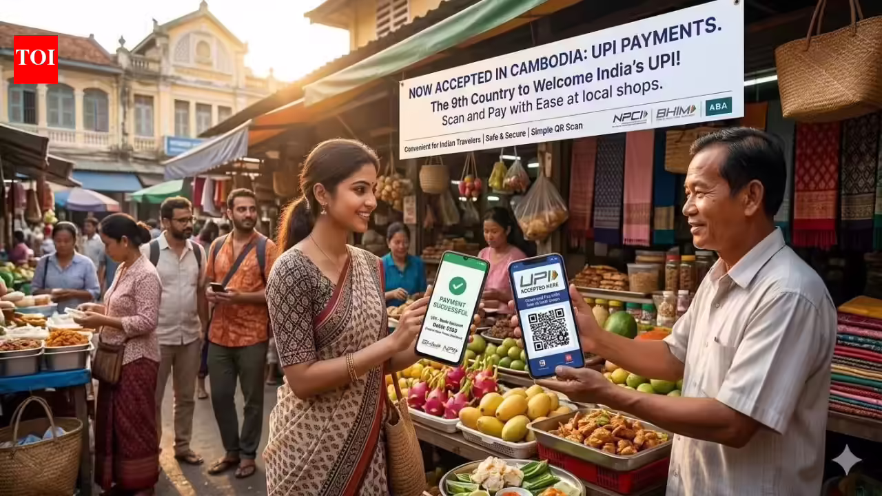 Upi Payments In Cambodia: Cambodia becomes 9th country to accept UPI payments: What Indian travellers need to know |