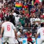 Watch: Iran and Egypt, where homosexuality is criminalised, play FIFA 'Pride Match among rainbow flags and banners