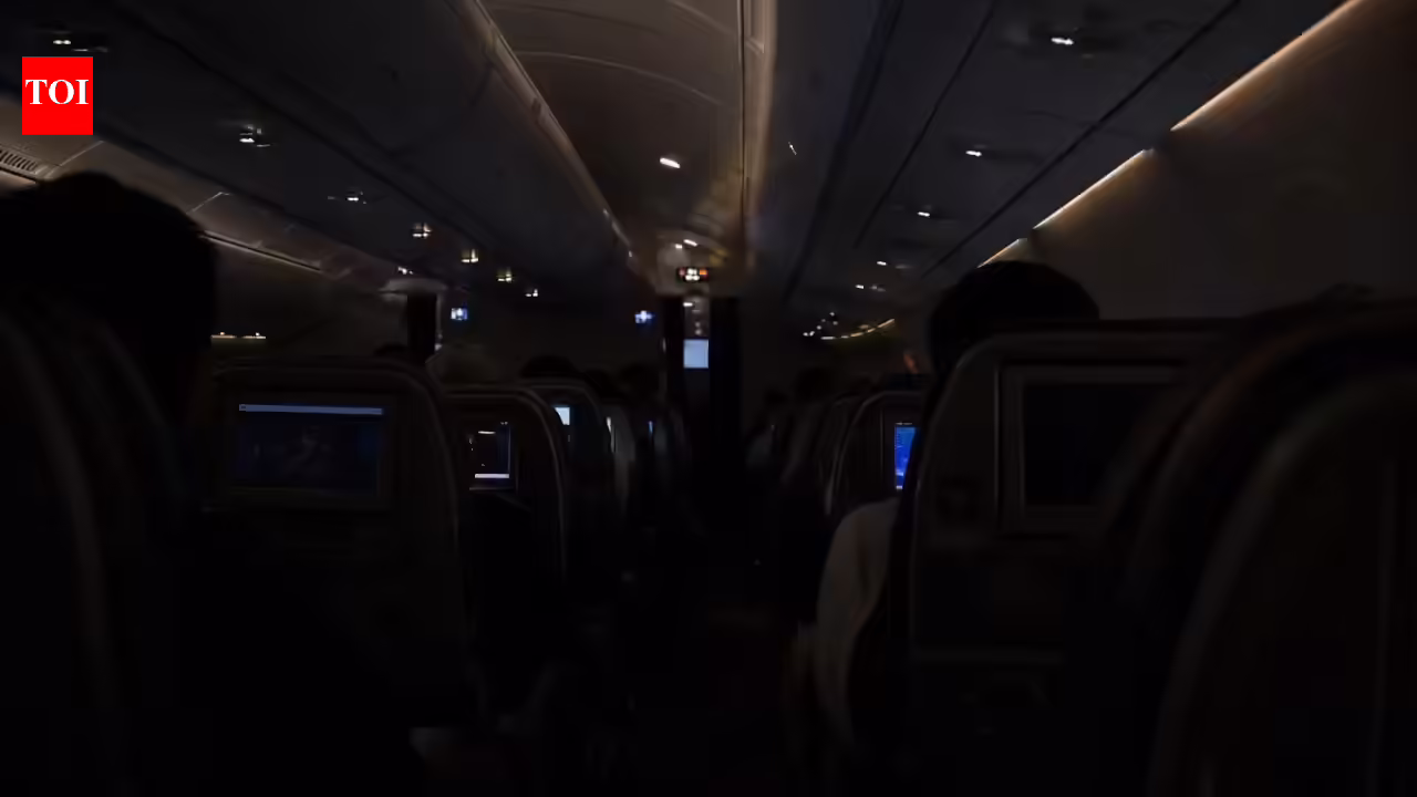 Why do airlines turn off cabin lights before takeoff and landing: The safety reason every traveller should know |