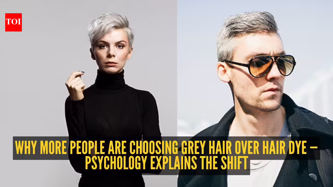 Why more people are ditching hair colour and embracing their greys - here's what Psychology says about them |