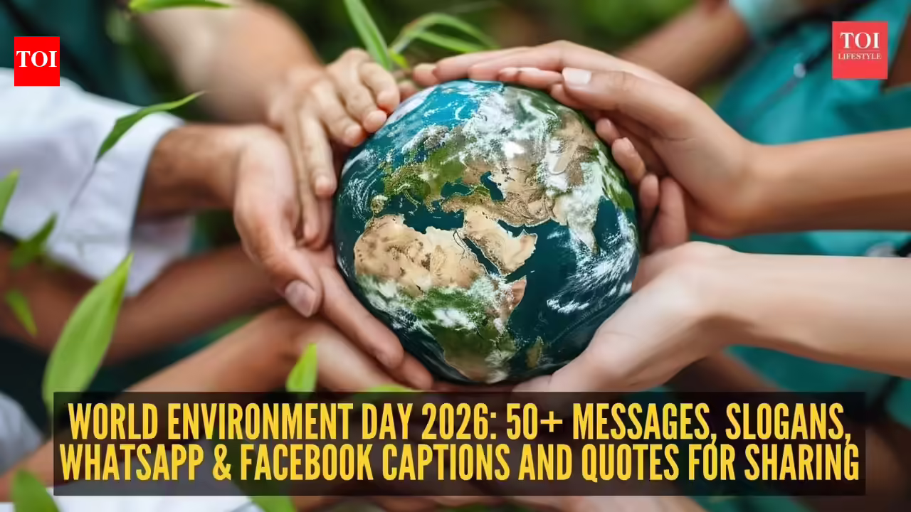 World Environment Day 2026: 50+ Messages, Slogans, WhatsApp & Facebook Captions and Quotes for Sharing