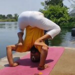 International Yoga Day 2026: योग की विभिन्न मु्द्रा में आदर्श पांडे