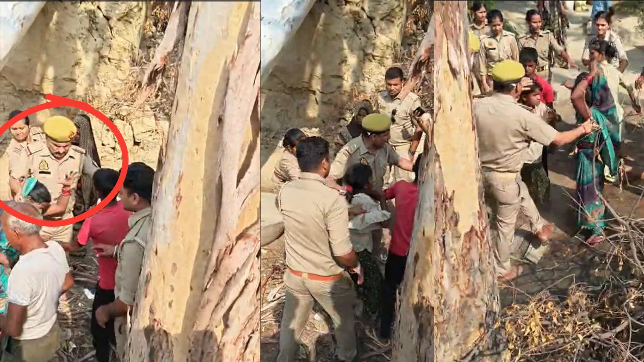 थाना प्रभारी पर लगा महिला को थप्पड़ जड़ने का आरोप, प्रतापगढ़ के थाना प्रभारी का शर्मनाक वीडियो वायरल