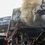 Lucknow Aliganj Fire News