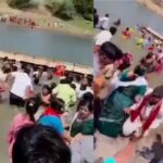महाराष्ट्र के बीड में श्रद्धालुओं से भरी नाव पलटी, एक महिला की मौत,  35 लोग थे सवार; रेस्क्यू ऑपरेशन जारी