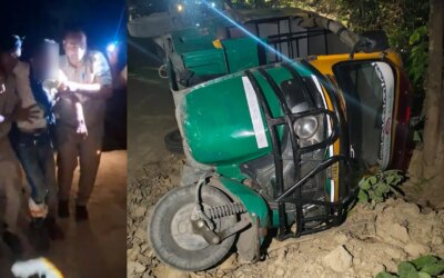 लखनऊ में सिपाही भर्ती परीक्षा देने जा रही 2 सहेलियों से रेप का प्रयास, मुठभेड़ के बाद ऑटो ड्राइवर गिरफ्तार